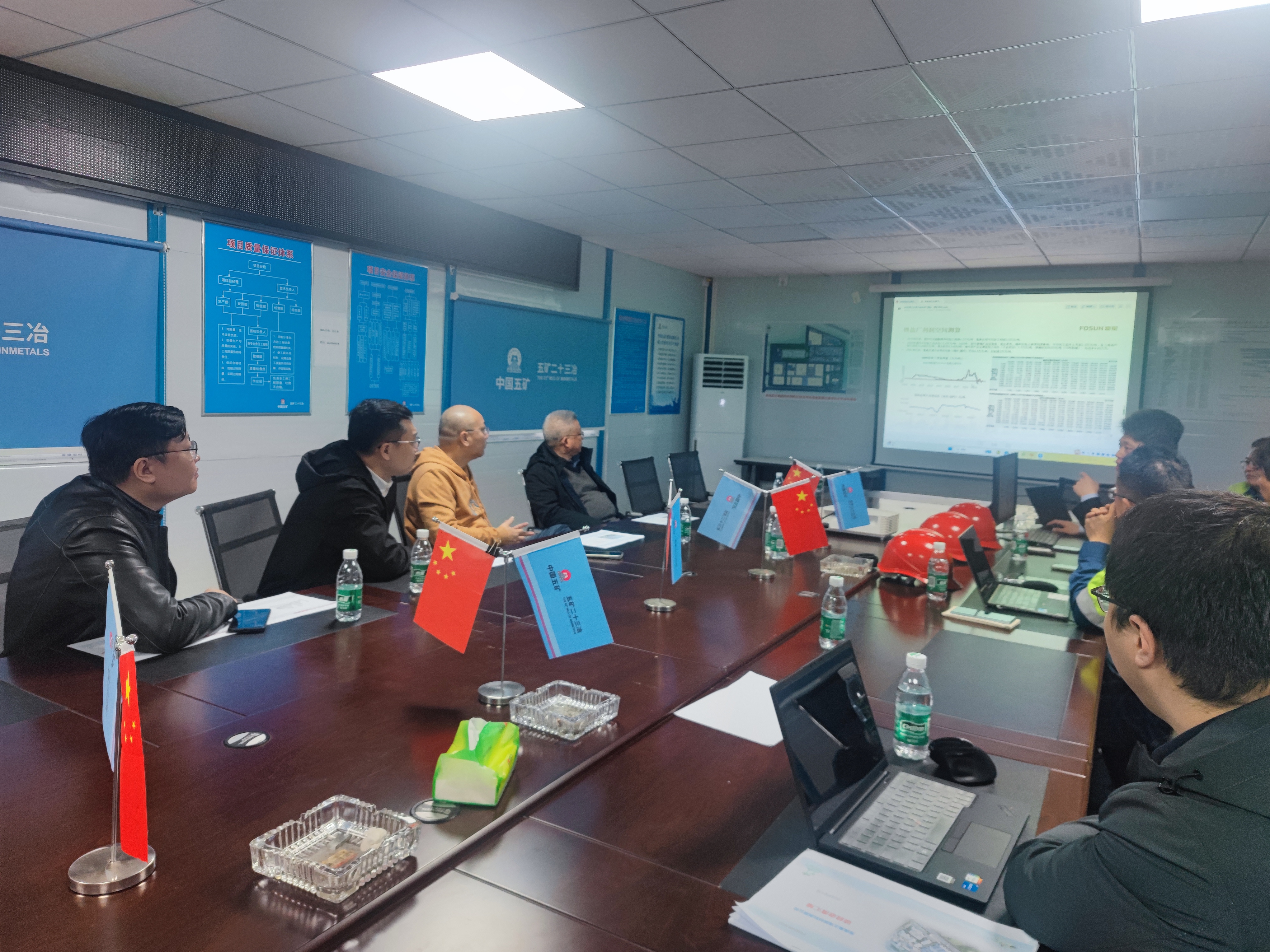 復星國際執行董事龔平現場調研氫氧化鋰項目