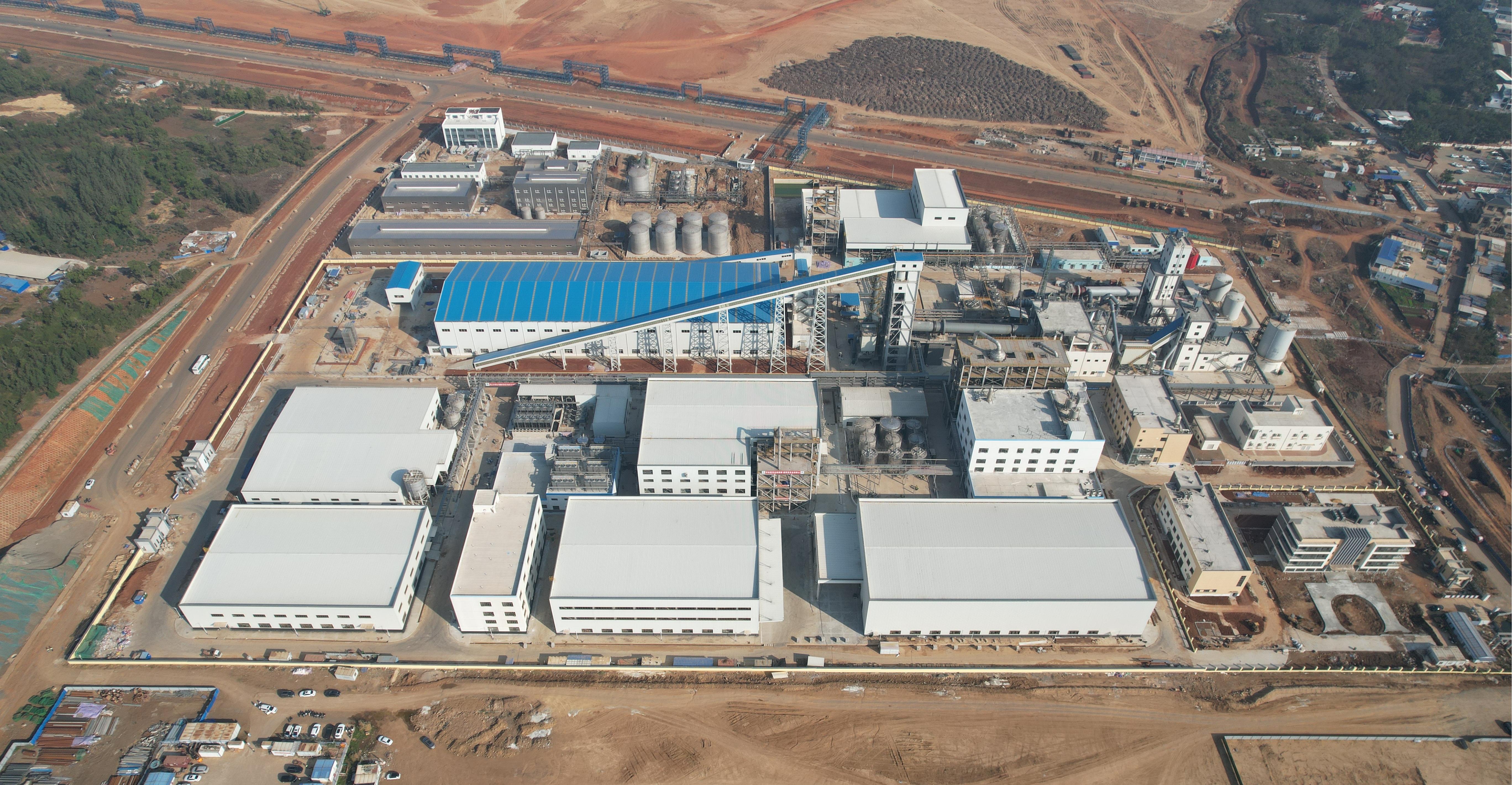 氫氧化鋰項目冶金段投料試車成功